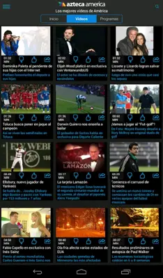 Azteca America android App screenshot 13